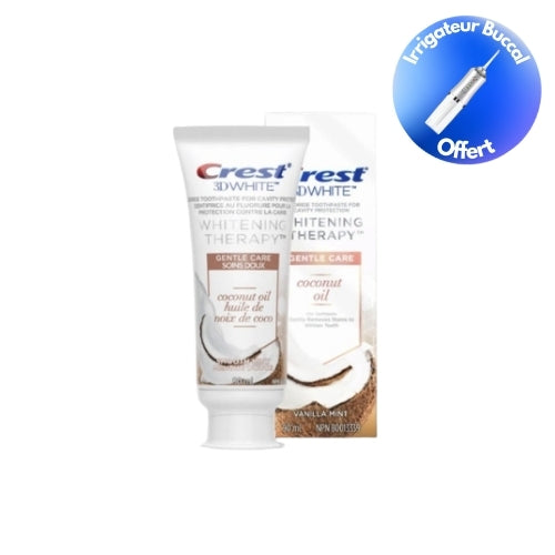 DENTIFRICE AROME COCO CREST©+ Irrigateur Buccal OFFERT